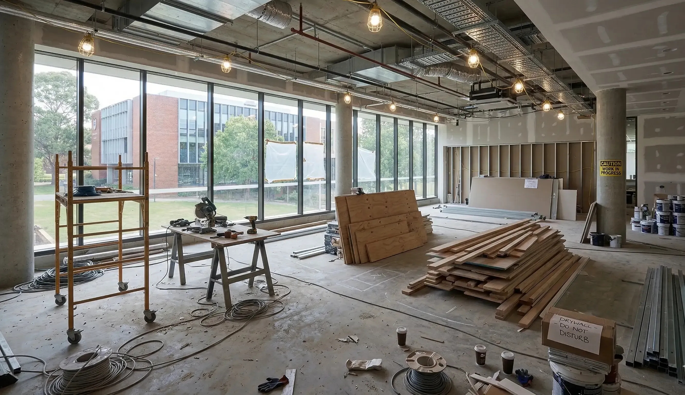 Education and Learning Center Turnkey Fitouts - Progress