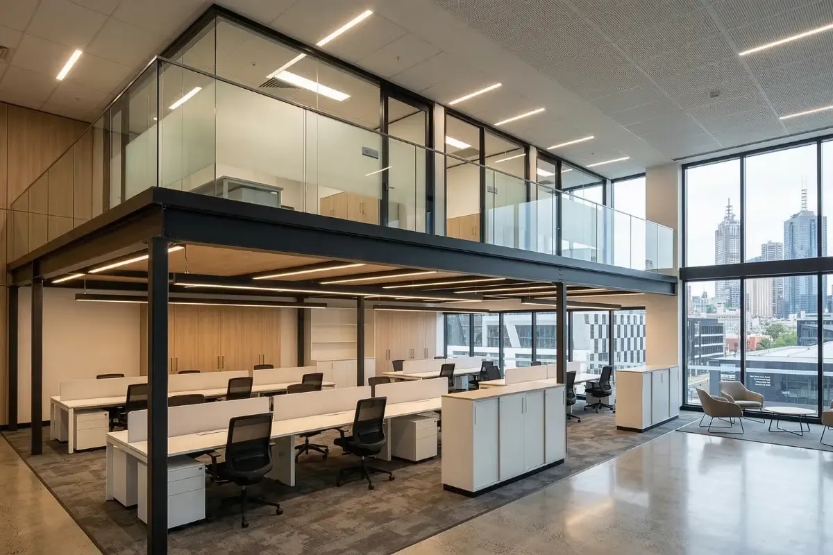 Office Mezzanine Floor- Completed
