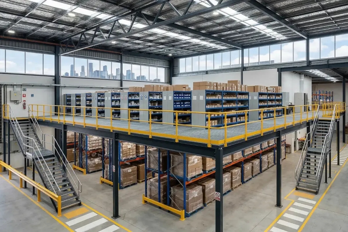 Warehouse Mezzanine Floor - Completed