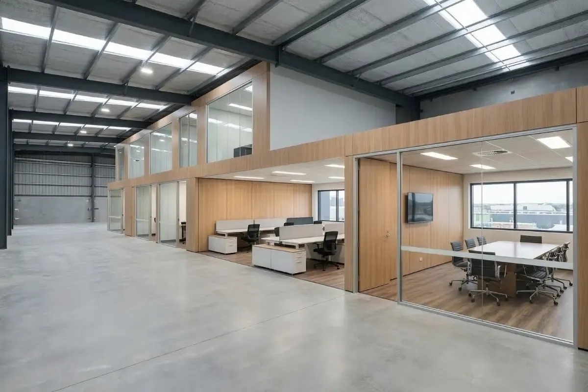 Warehouse Office Turnkey Fitout Solution- Completed