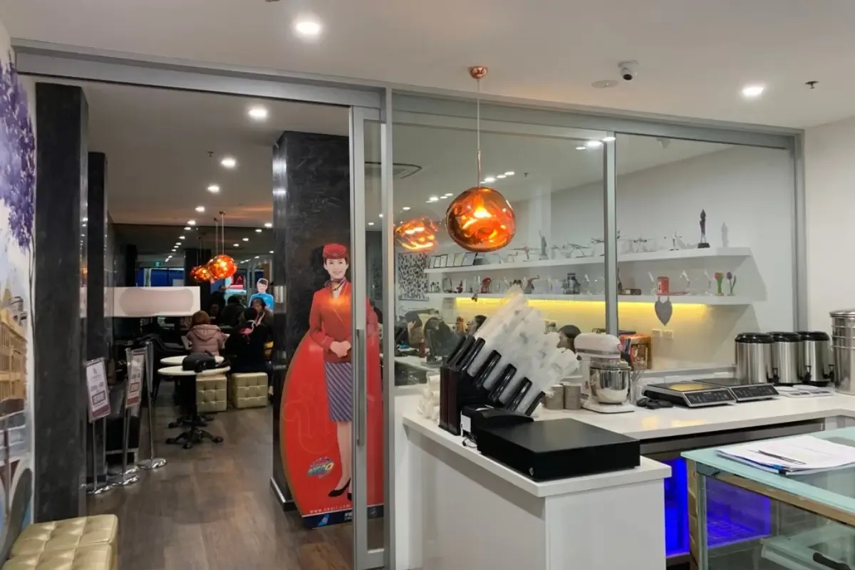 Travel Agency & Cafe Melbourne - Completed