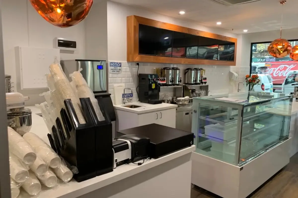 Travel Agency & Cafe Melbourne - Completed